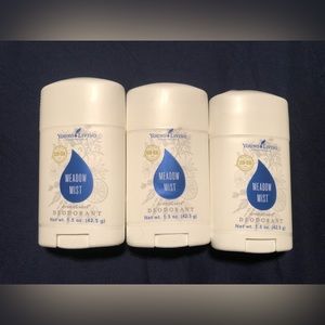 Young Living Meadow Mist 1.5 oz. Deodorant 3 Pack Brand New